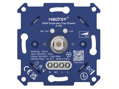 300W Eindraht-Triac-Dimmer – 2,4 GHz Funk Miboxer