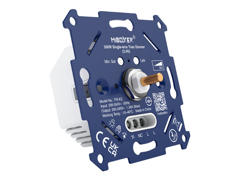300W Eindraht-Triac-Dimmer – 2,4 GHz Funk Miboxer