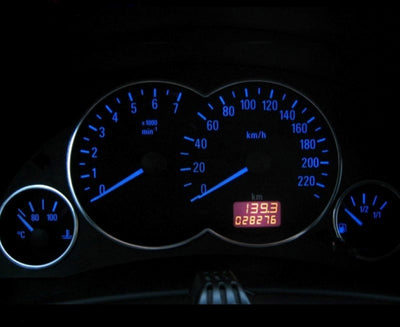 Blauer Tacho Opel Astra G Zafira Agila ohne löten