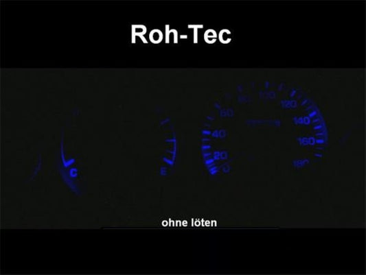 LED Tachobeleuchtung Corolla E9 Mazda 121/323 Micra K10 (blau, rot, grün, weiß)