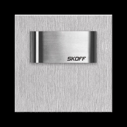 Skoff Tango Short Mini Einbau Treppenleuchte Edelstahl 0,4W 10V kalt weiß IP66