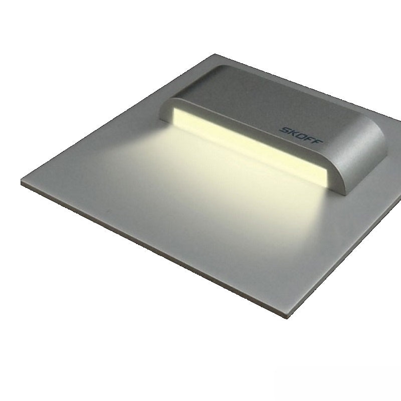 Skoff Tango Short Aufbau Treppenleuchte Edelstahl 0,8W 10V warm weiß IP66
