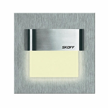 Led Wand Einbau Treppenleuchte Edelstahl 10V 0,8W Skoff Tango warm weiß 3000K
