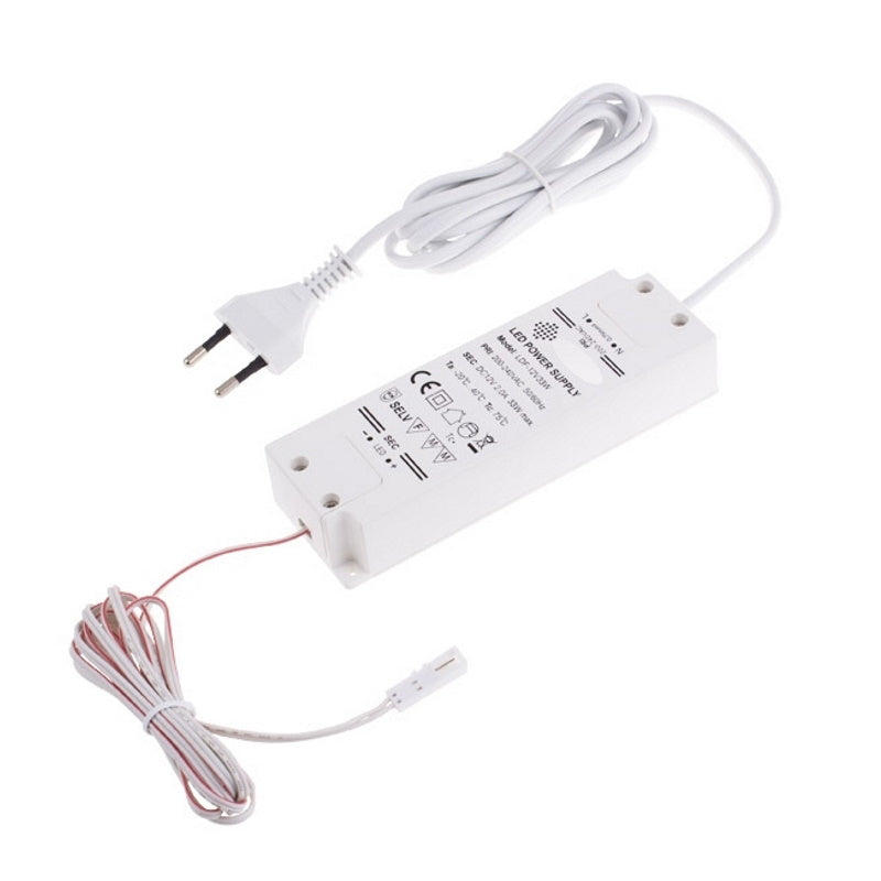 VELA LED-Leuchte FREE CUT 2 m – Graphit, 12V, 12W/m, 4000K, opale Abdeckung
