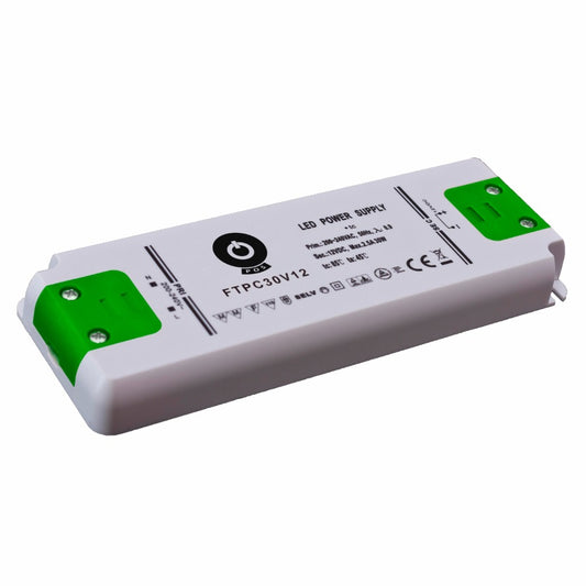Slim Line LED Netzteil / Trafo mit PFC 24V/DC 30W 1,25A (FTPC30V24-C2) MM Möbel