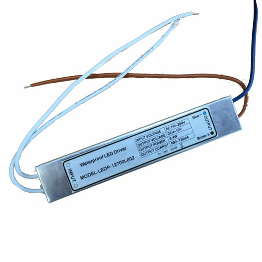 LED Trafo / Konstantstrom Netzteil wasserfest 8,4W 680-720mA 4-12V IP67