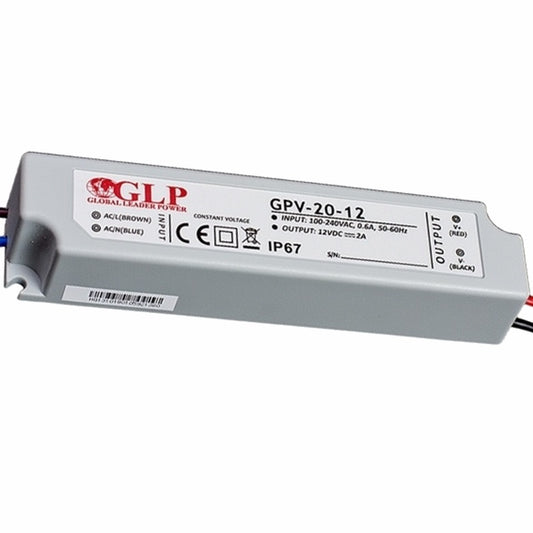 LED Trafo | SMD Netzteil 15V/DC 20W 1,33A wasserfest (GPV-20-15) driver IP67