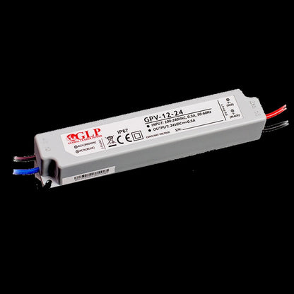 LED Trafo Netzteil 12W 0,5A 24V wasserfest GLP (GPV-12-24) IP67