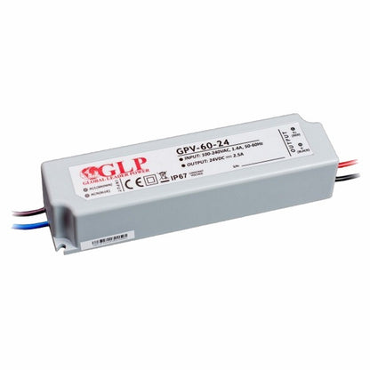 LED Trafo Netzteil 5V 40W 8A wasserfest (GPV-60-5) IP67 Schaltnetzteil PFC