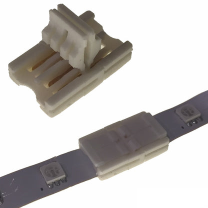 10mm Verbinder für 2 Pin LED Streifen verbinden ohne löten P&P