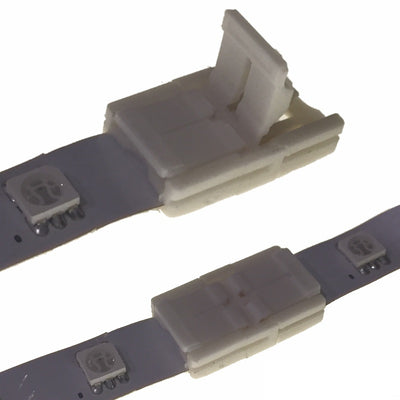 10mm Verbinder für 4 Pin 2x RGB LED Streifen verbinden ohne löten P&P