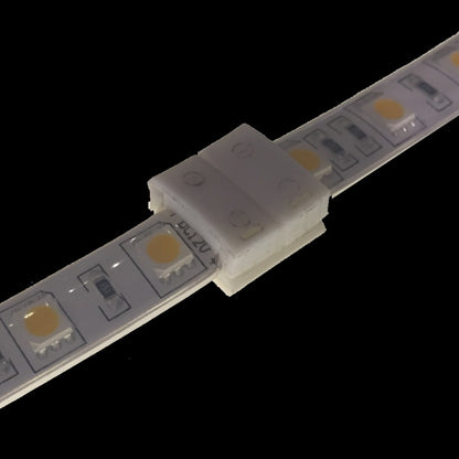 10mm RGB Verbinder für 4-Pin LED Streifen mit Silikon verbinden ohne löten IP63