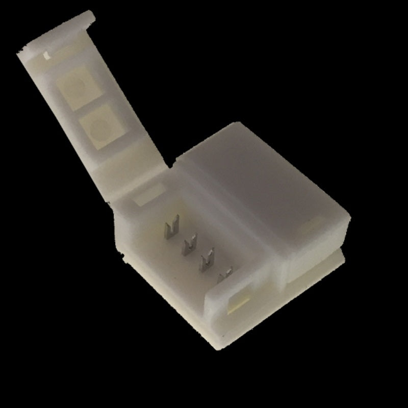 10mm RGB Verbinder für 4-Pin LED Streifen mit Silikon verbinden ohne löten IP63