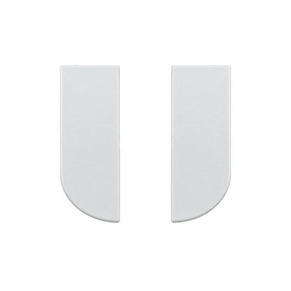 ALU Profil Wand Leiste WALL-CURVE Schiene in weiß für Led Streifen 1m | 2m