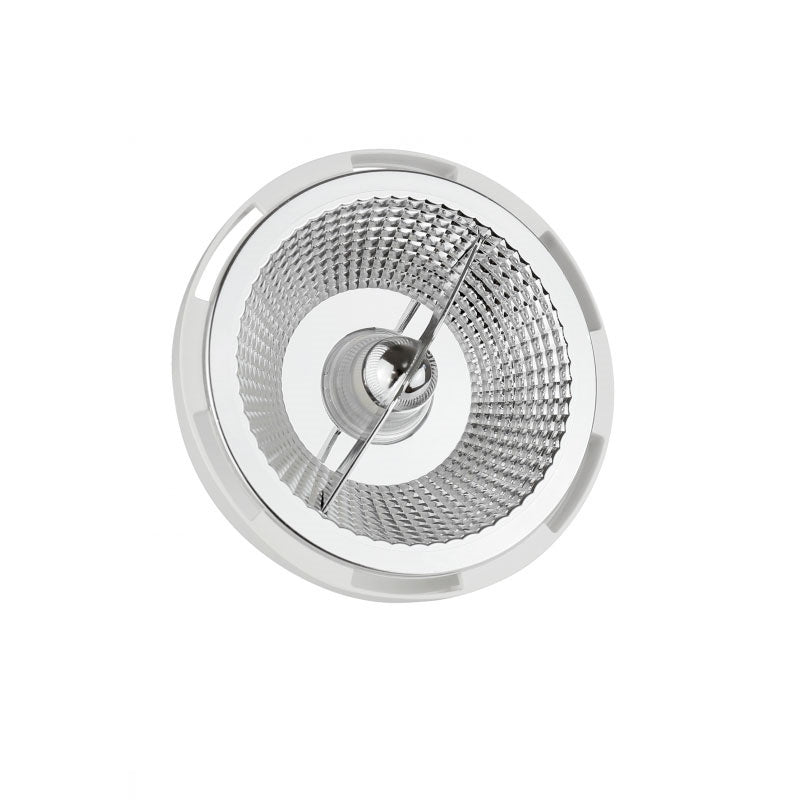 ES111/AR111-GU10 LED Spot/Strahler 45° 12W 230V 1200Lm warm weiß, weißes Gehäuse