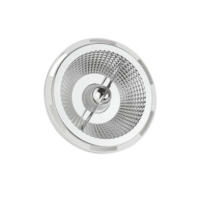 ES111/AR111-GU10 LED Spot/Strahler 45° 12W 230V 1200Lm warm weiß, weißes Gehäuse