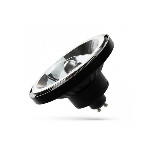 ES111/AR111-GU10 LED Spot/Strahler 45° 12W 230V 1200Lm warm weiß, G: schwarz