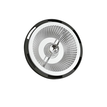 ES111/AR111-GU10 LED Spot/Strahler 45° 12W 230V 1200Lm warm weiß, G: schwarz