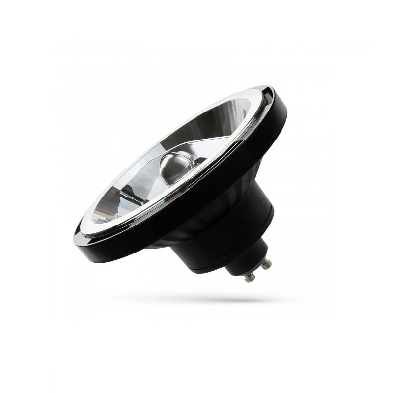 ES111/AR111-GU10 LED Spot/Strahler 45° 12W 230V 1200Lm warm weiß, G: schwarz