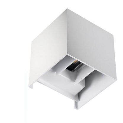 LED Wandleuchte mit einstellbaren Winkel 7W 360Lm in weiß eckig pur weiß (4000K)