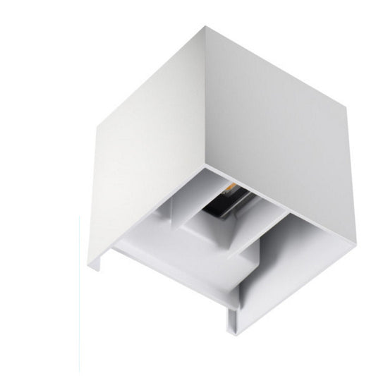 LED Wandleuchte mit einstellbaren Winkel 7W 360Lm in weiß eckig pur weiß (4000K)