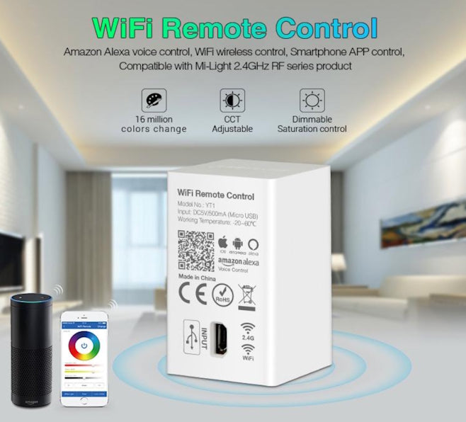 WiFi Remote Control YT1 2.4GHz RF MiLight