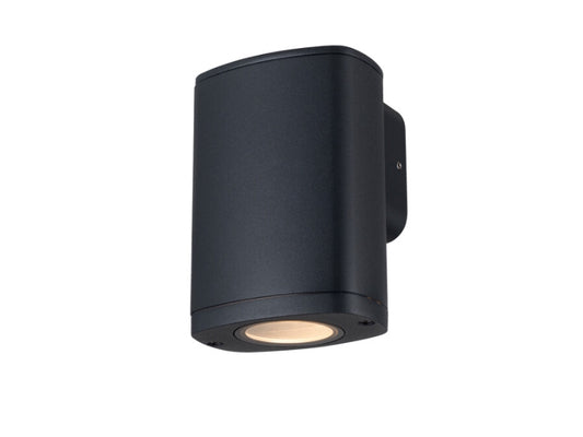 Wandlampe | Wandleuchte ZEVI EL IP54 Schwarz GU10