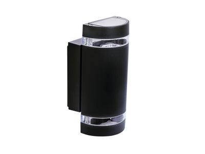 Wandlampe | Wandleuchte ZEW Schwarz IP44 GU10 230V