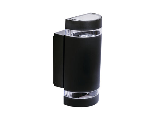 Wandlampe | Wandleuchte ZEW Schwarz IP44 GU10 230V