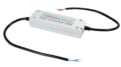 LED Trafo Netzteil 30W / 1,25A 24V/DC wasserfest MEAN WELL (PLN-30-24) MM IP64