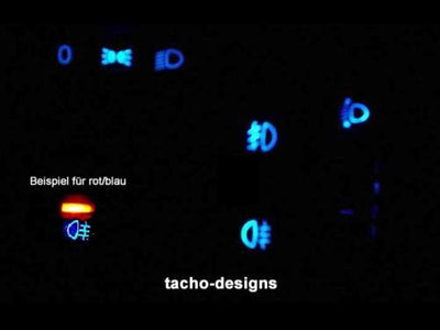 Blaue Schalter Opel Corsa B Combo B Tigra Led Schalterbeleuchtung