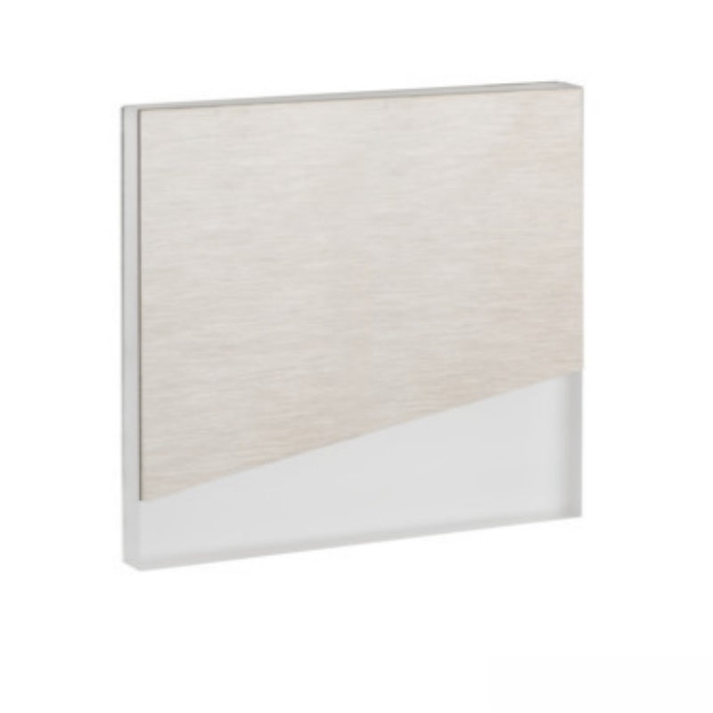 Design Wandlampe / Treppenleuchte SEORA Edelstahlfarben 12V DC neutral weiß