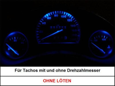 LED Tachobeleuchtung Opel Corsa B Tigra Combo B (blau, rot, grün, weiß)
