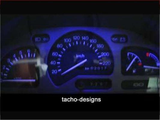 LED Tachobeleuchtung Ford Escort MK 5 / MK 6 Fiesta GFJ Puma (blau, rot, grü