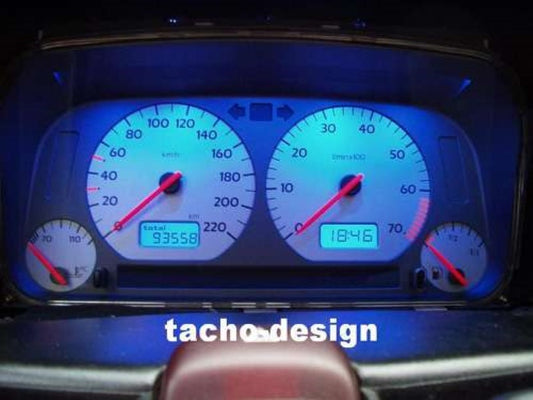 Blauer Tacho Golf 3 Passat Polo 6n