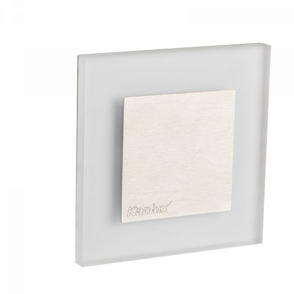 Led Design Treppenleuchte 230V/AC Kanlux APUS 0,8W kalt weiß 6500K Wandlampe