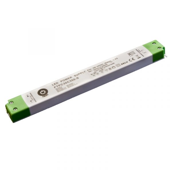 SLIM LED Netzteil / Trafo 350mA Konstantstrom 30,1W 40-86V/DC (FTPC30C350-S) MM