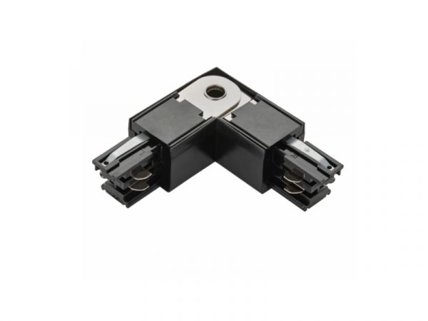 ML 230V Schienensystem L-Verbinder, rechts/links, schwarz