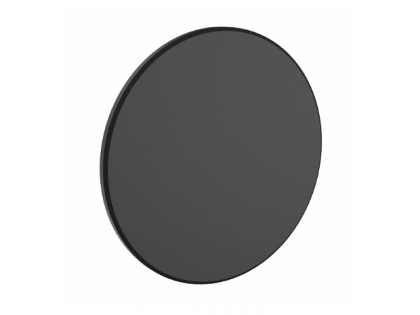 LED CCT Wandlampe | Wandleuchte "PIATTA" rund in schwarz 18W 230V 250x47MM IP44