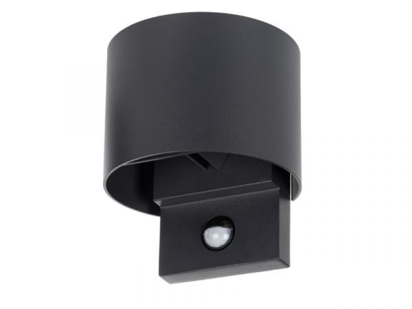 Wandlampe | Wandleuchte LED REKA PIR Graphit 7W IP54