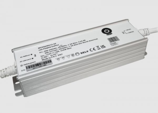 LED Trafo | Netzteil 24V/DC 10A 240W mit PFC wasserfest (MCHQ240V24-GE) IP65