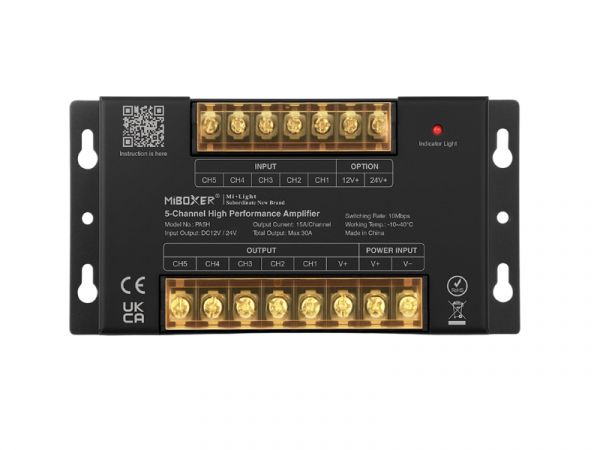 5-Kanal Hochleistungsverstärker | Amplifier 30A MiBoxer