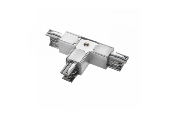 ML 230V Schienensystem T-Verbinder, Erde links, weiß
