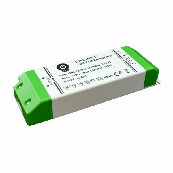 LED Netzteil / Trafo mit PFC 24V/DC 200W 8,33A Slim Line (FTPC200V24) MM