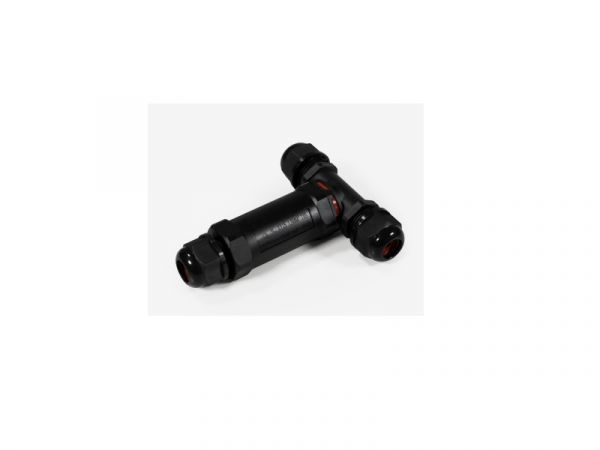 3 Polig Y/T Verbindungs Muffe/Kupplung/Verteiler 3 Strom Leitungen Outdoor IP68