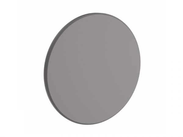 LED CCT Wandlampe | Wandleuchte "PIATTA" rund in grau 18W 230V 250x47MM IP44