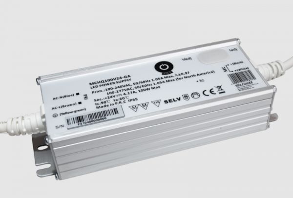 LED Trafo Netzteil aktive PFC Funktion 24V 100W 4,17A MM (MCHQ100V24-GA) IP65