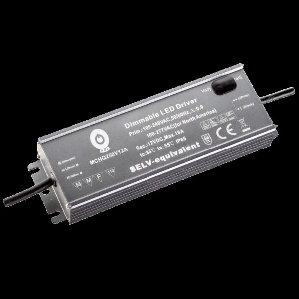 LED Trafo / Netzteil justierbar mit PFC 24V 320W 13,3A (MCHQ320V24GA) MM IP65