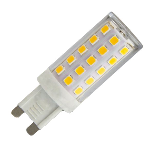 G9/GU9 LED Stiftsockel Leuchtmittel dimmbar 5W 470Lm warm weiß (3000K) Licht