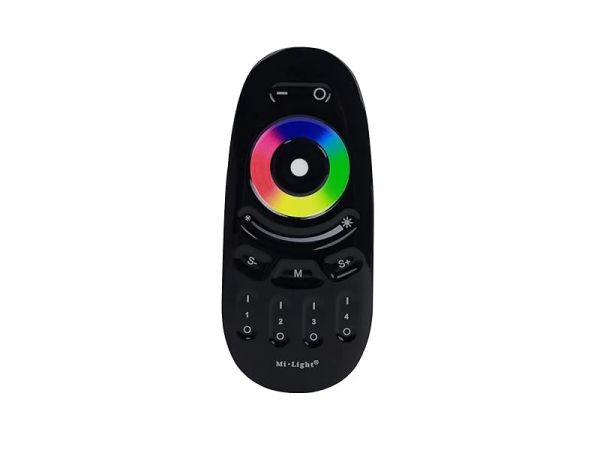 3in1 Fernbedienung Funk RGB / RGBW LED 4 Zonen zur Steuerung schwarz Miboxer
